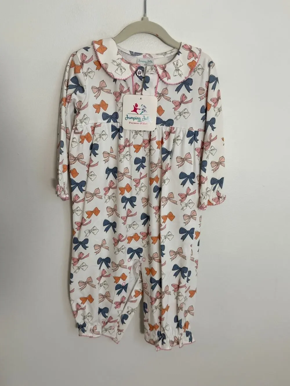 Jumping Jolly Bow Jumper NWT size 24mo